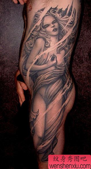 美女纹身图案图片