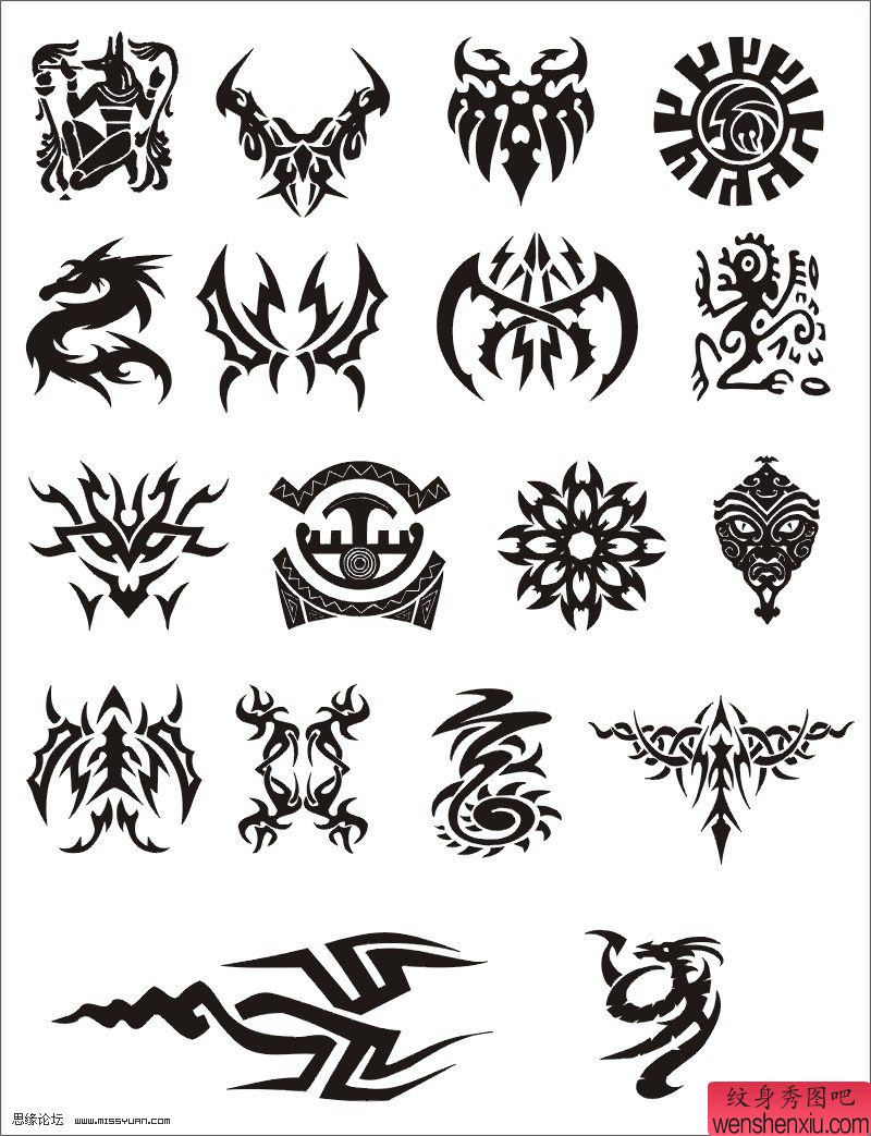 纹身图案—图腾纹身图案