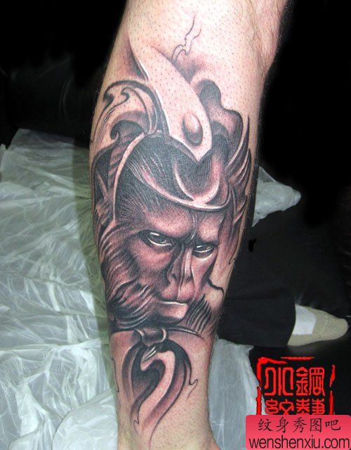 齐天大圣孙悟空纹身图案图片