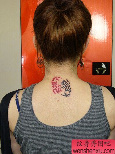 鱼图腾纹身图案