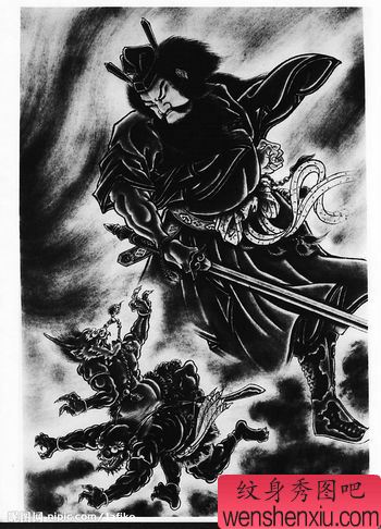 日本百鬼图纹身图片