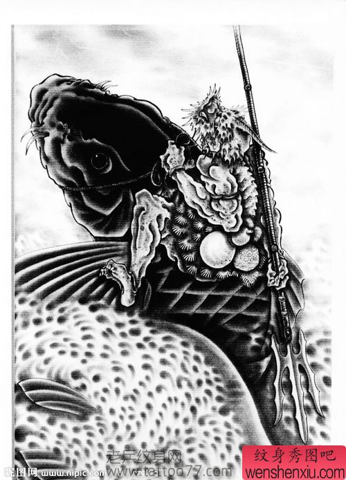 日本纹身图案:百鬼图