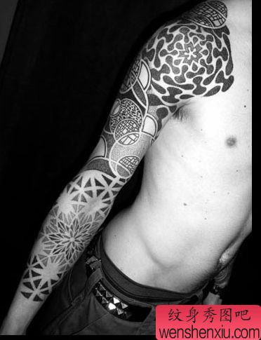 一组独特另类的图腾纹身图片
