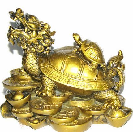 可助业绩蒸蒸日上财源广进的龙龟纹身图案