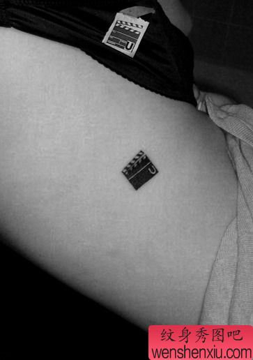 好看唯美的图腾小拍板纹身图案