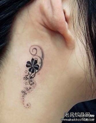纹身秀图吧分享一幅小清新纹身图案