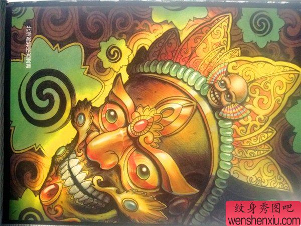 传统年鉴纹身手稿(35)