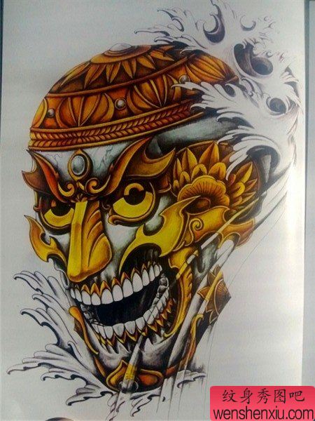 传统年鉴纹身手稿(37)