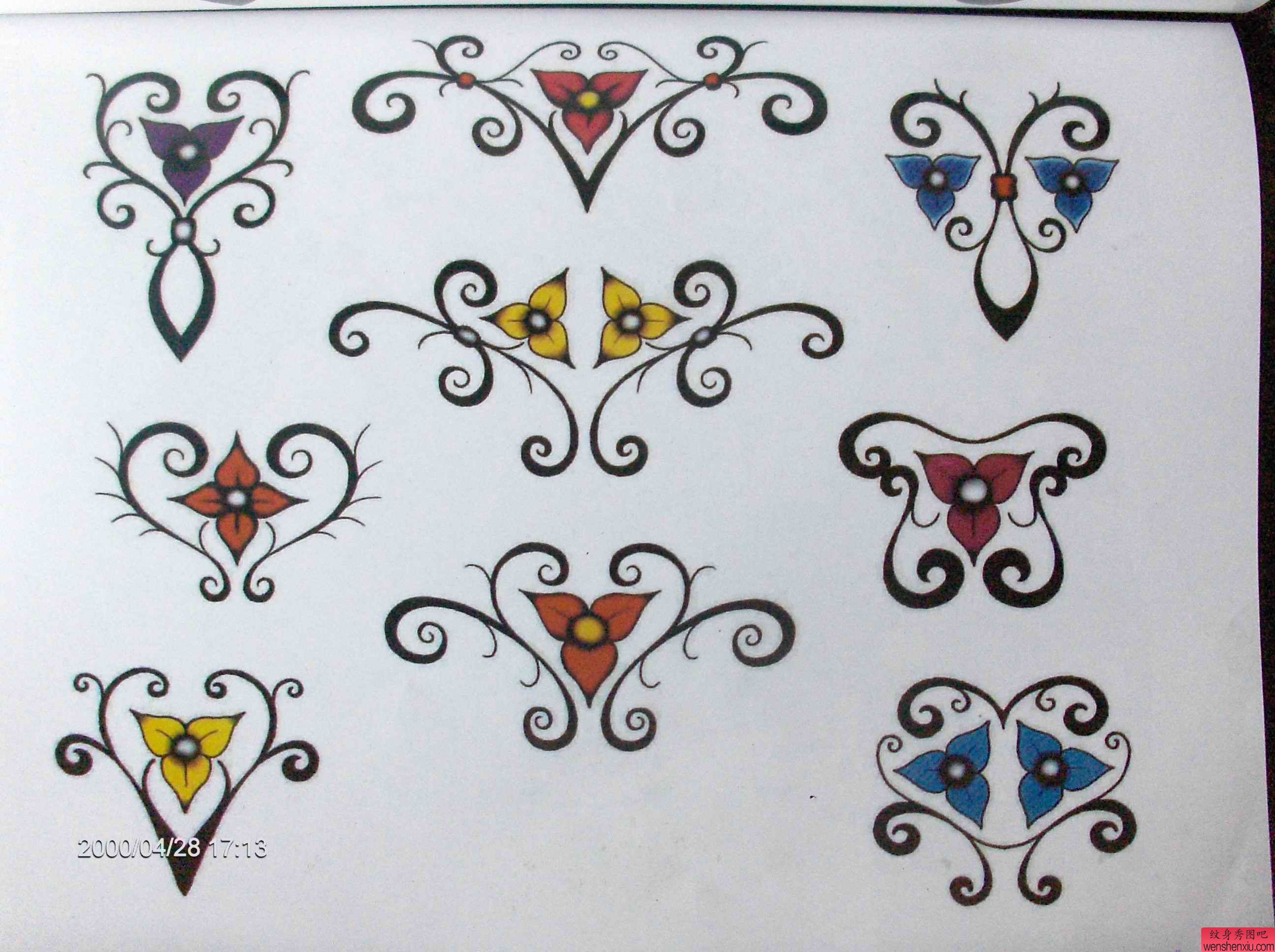 一组图腾臂环由纹身秀图吧分享