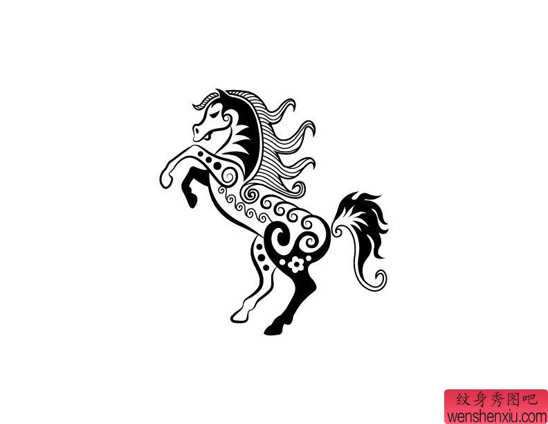 图腾马刺青图案