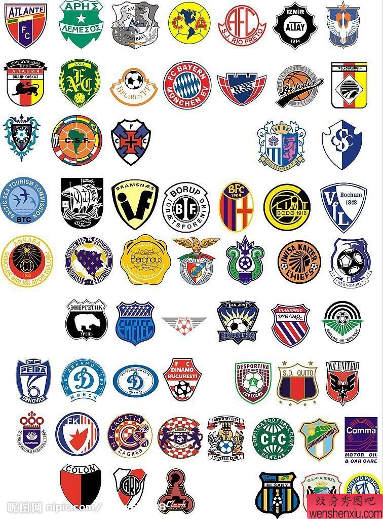 纹身秀图吧分享一组标志纹身图案