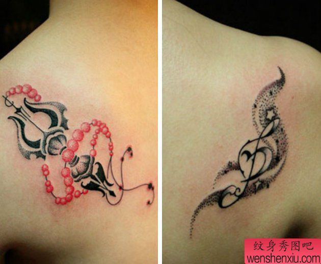 纹身秀图吧推荐一幅适合肩部刺青图案