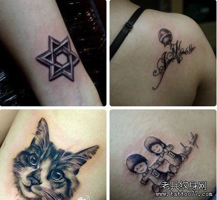 纹身秀图吧推荐一组小清新刺青图案