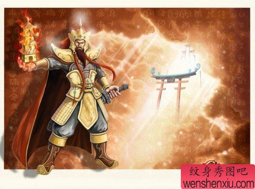 纹身秀图吧推荐一幅个性流行纹身手稿图案