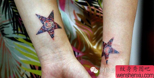 一组星空tattoo文身作品