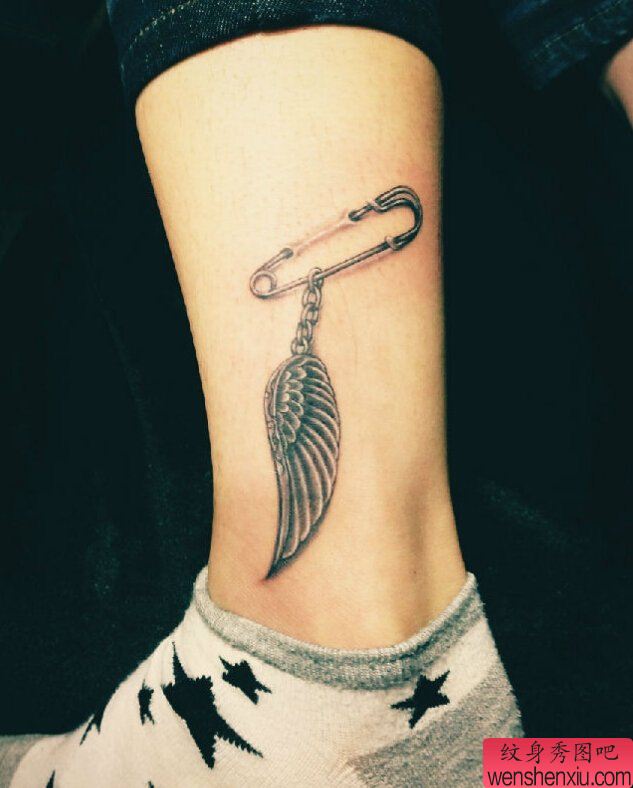 tattoo脚链文身作品
