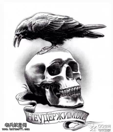 敢死队文身作品由文身秀图吧分享