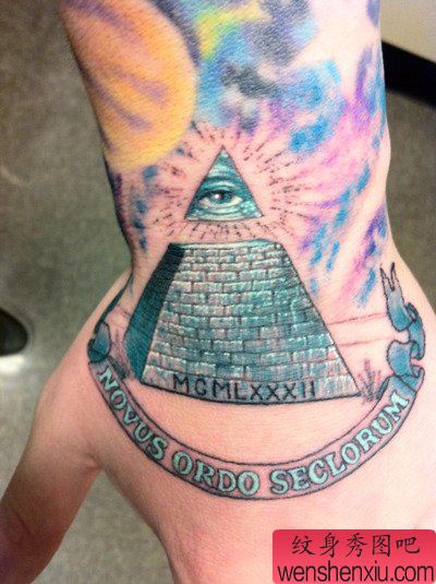 上帝之眼纹身