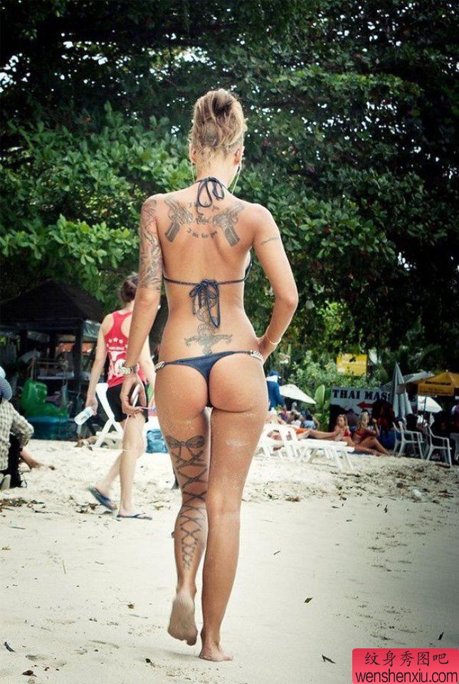 tattoo girl文身写真