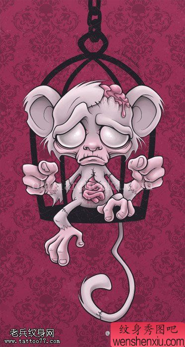 小恶魔文身手稿图片由文身分享