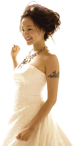 阿雅手臂精灵纹身图案