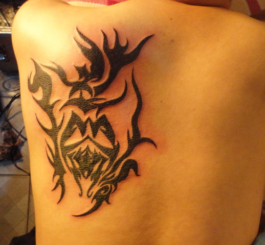 后背图腾纹身图案-蚌埠纹身秀图吧金禧纹身推荐