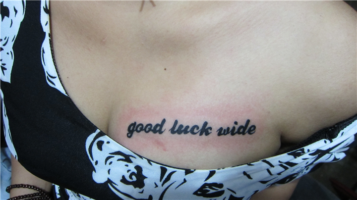 芜湖永义堂纹身刺青店作品:胸部纹身图案