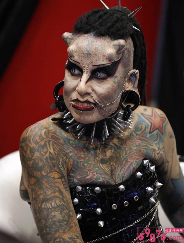 纹身达人秀创意时尚纹身