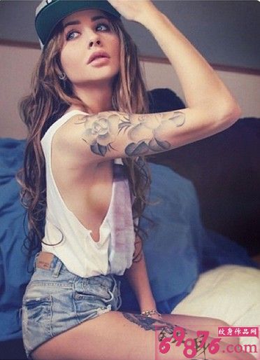 欧美美女手臂唯美刺青