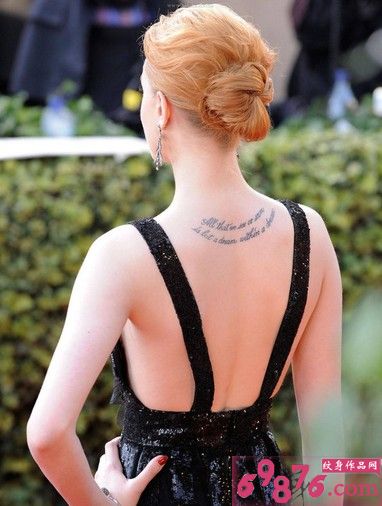 后颈欧美时尚字母图片