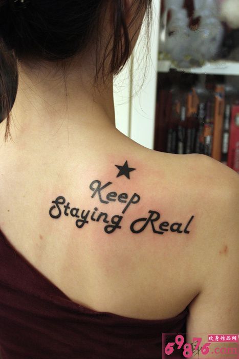 高清英文刺青大图图片