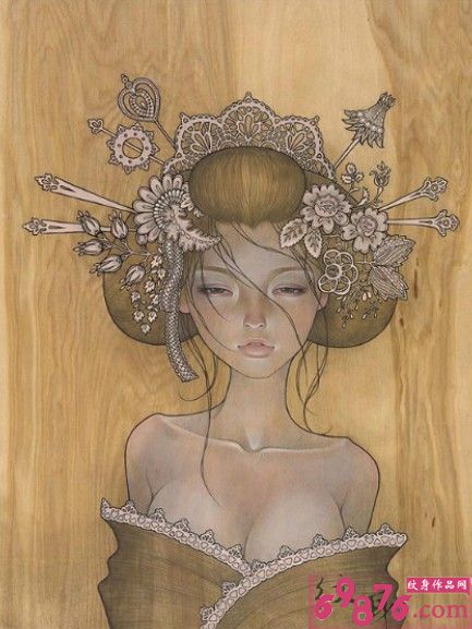 唯美艺术纹身手稿图片