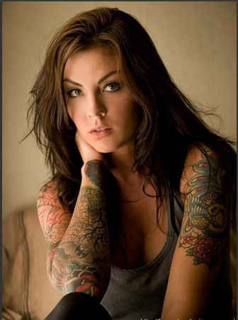 美丽的诱惑   国外超好看美女纹身图图片缩略频道推荐图