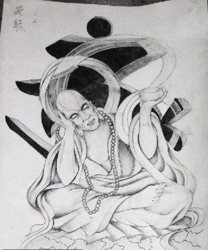 经典罗汉纹身图案图片