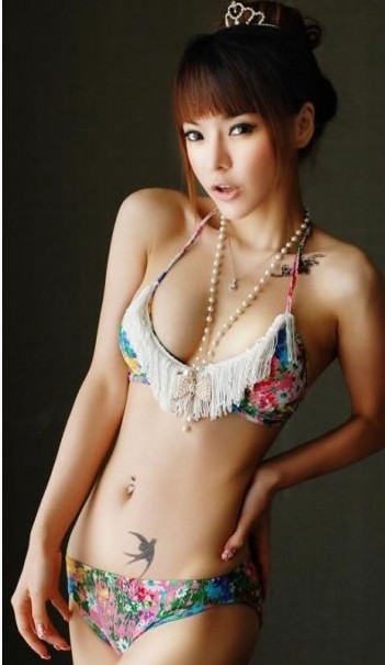 美轮美奂的美女纹身艺术图片欣赏图片