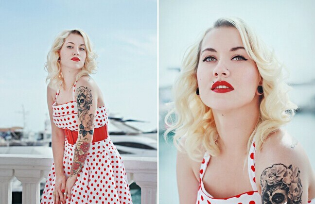 装饰女性性感身体 国内外美女性感纹图片