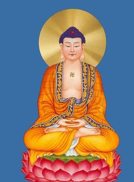 一幅佛纹身手稿图案图片