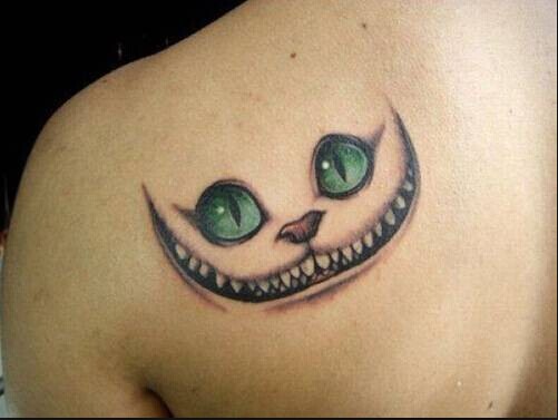 时尚艺术的风向标男生个性恶魔彩色纹