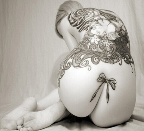 性感美女高清纹身图片图片