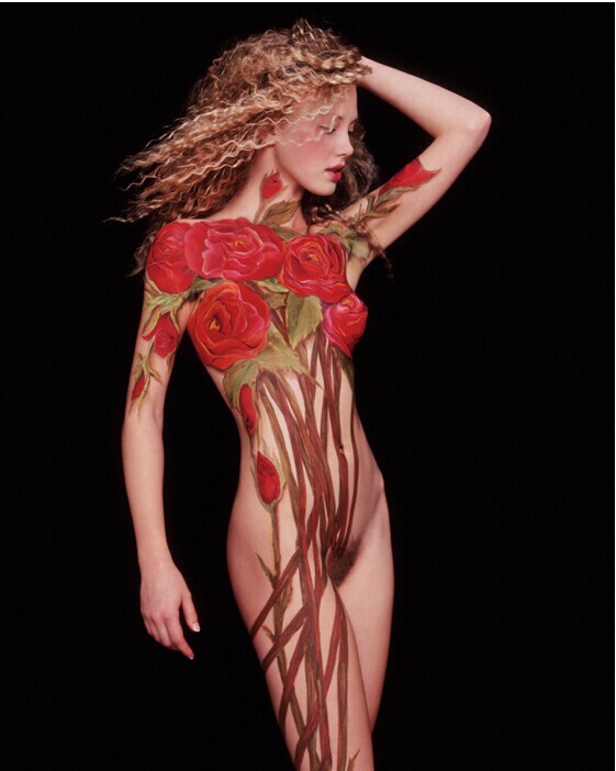 艺术纹身节获奖的个性经典牡丹花纹身缩略频道推荐图