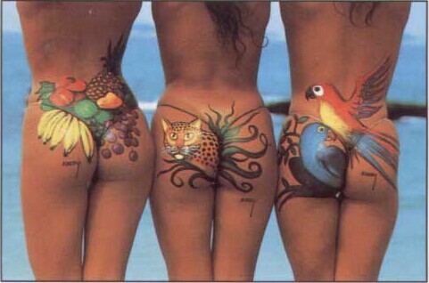 欧美女生屁股经典个性的动物水果小鸟