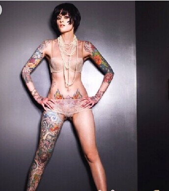 性感女王局部纹身图案欣赏图片缩略频道推荐图