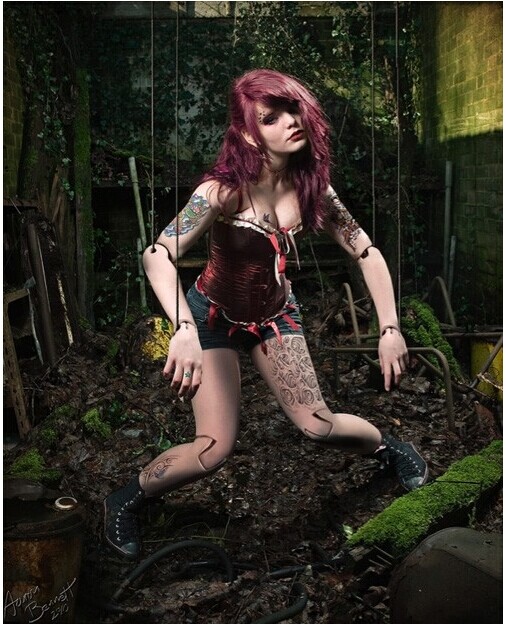 美丽性感美女独特纹身图片