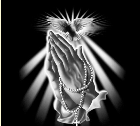 一组宗教祈祷之手纹身手稿图案推荐图片