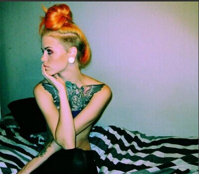 漂亮迷人性感美眉纹身图案图片