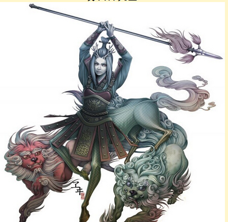 最经典帅气麒麟神兽纹身手稿图案图片