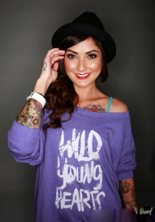 国外美女大胆性感漂亮迷人秀纹身图片图片