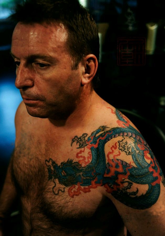 美女纹身师Joey Pang的手臂纹身作品