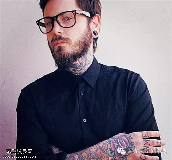 老男人纹身更有味道