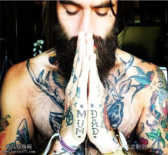老男人纹身更有味道